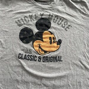 Disney Gray Mickey Mouse Tee